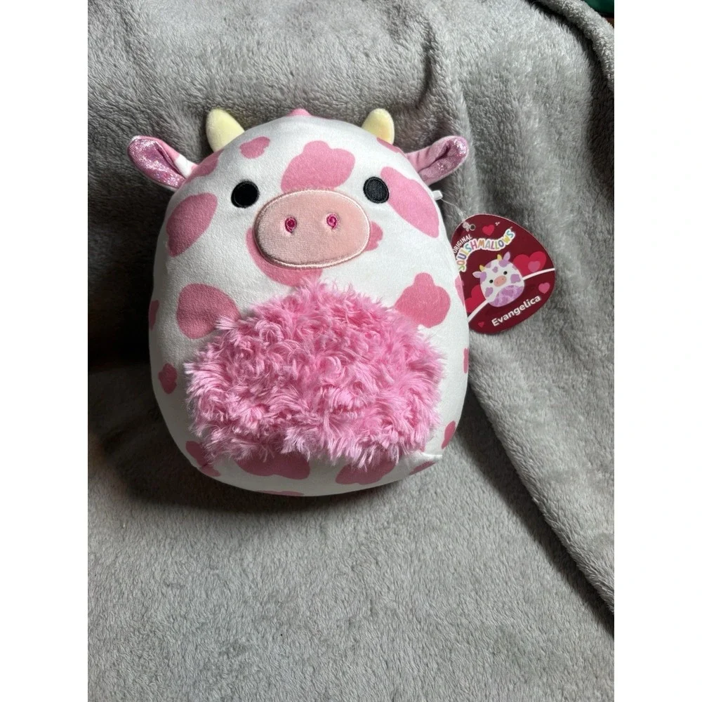 Kellytoy Squishmallow Evangelica Valentines Day Stuffed Animal 8 inches NWT